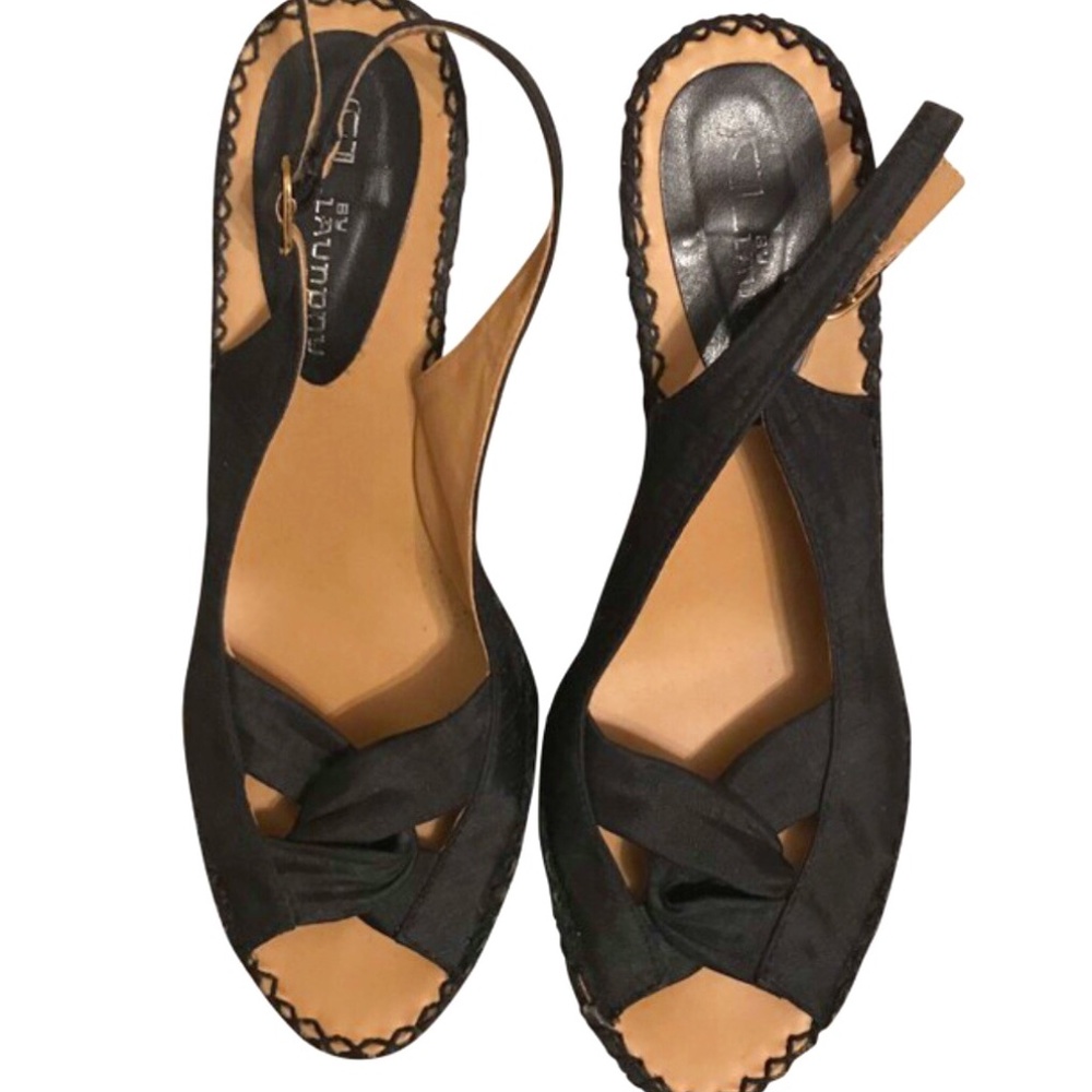 Chinese Laundry Peep Toe Wedge